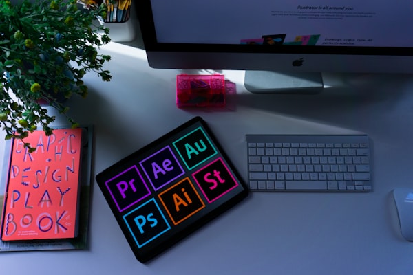 Brand design materials and creative identity elements