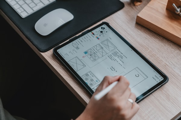 UI/UX design wireframes and prototyping process