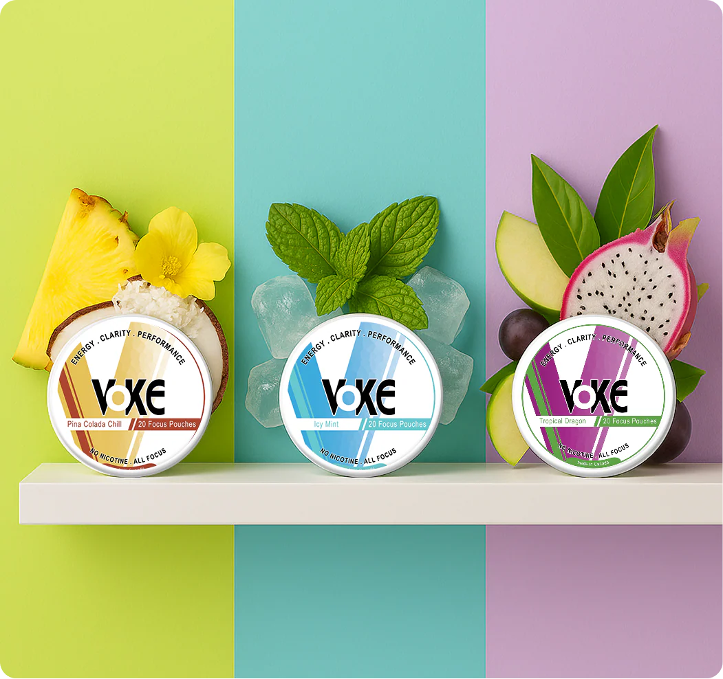 Voke Focus nicotine-free focus pouches